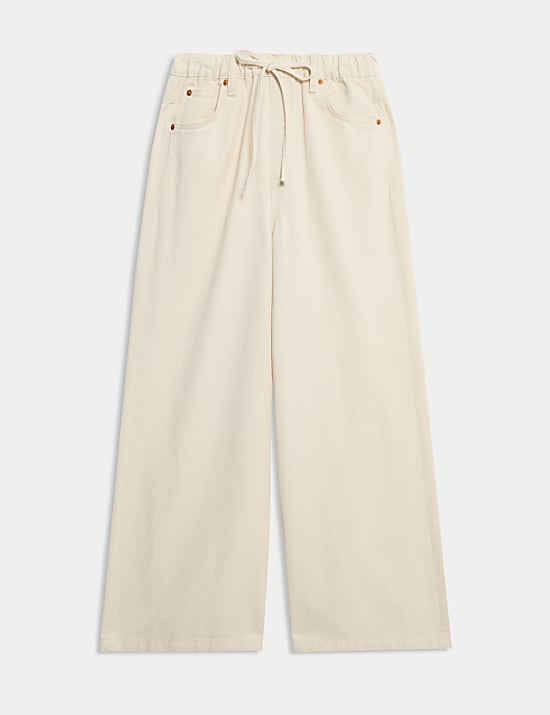 High Waisted Wide Leg Jeans