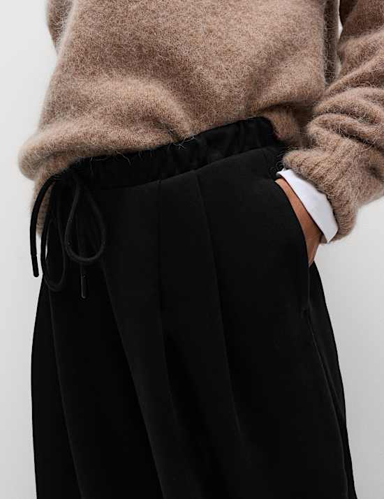 Super Wide Leg Palazzo Joggers