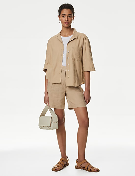 Marks and spencer shorts womens top