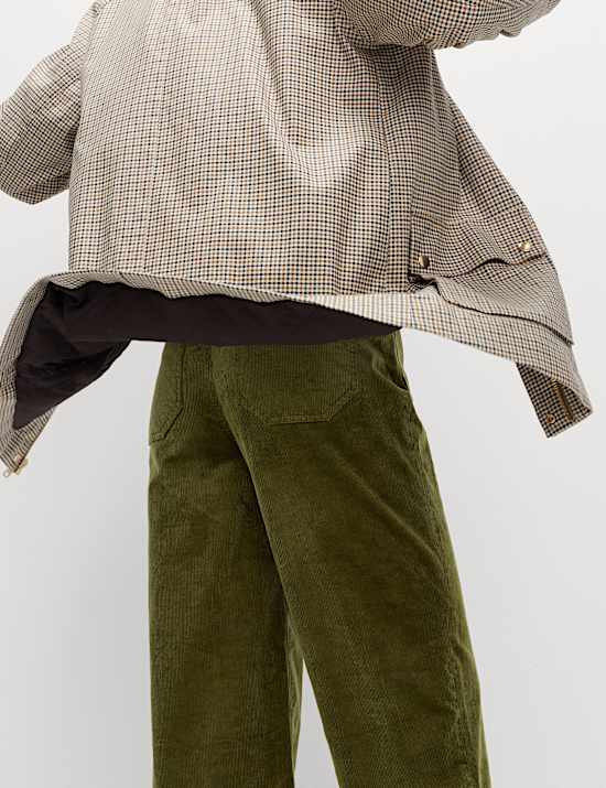 Cord Wide Leg Trousers