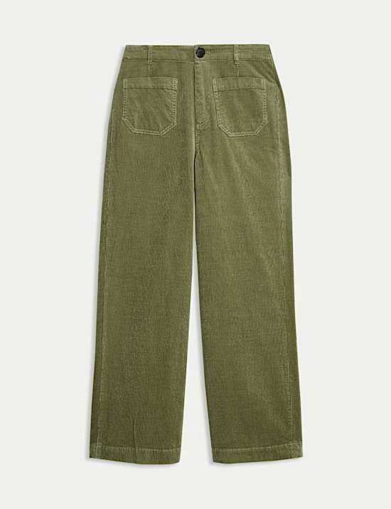 Wide fit trousers