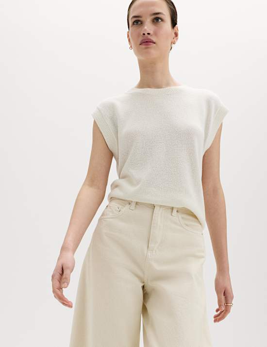 Mid Rise Barrel Jeans