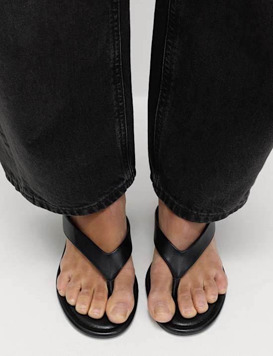 Jeans met ballonpijpen en middelhoge taille