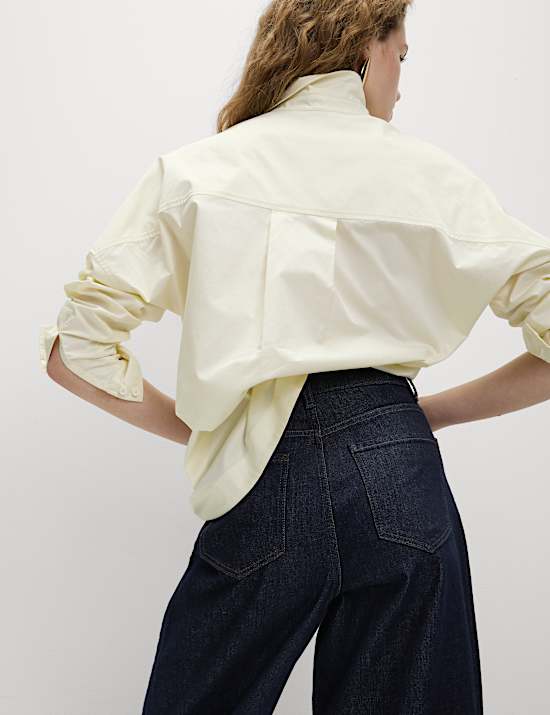 Relaxed Mid Rise Barrel Jeans