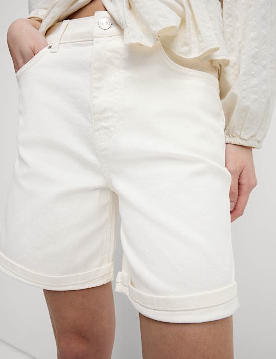 Denim Boyfriend Shorts