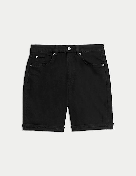 Denim Boyfriend Shorts