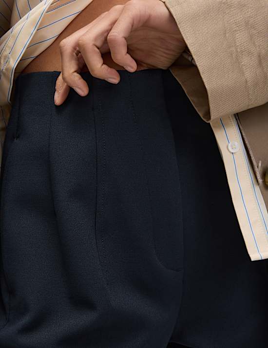 Tapered Ankle Grazer Trousers