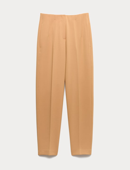 Schmal zulaufende kn&ouml;chellange Hose