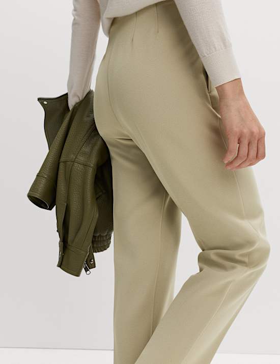 Tapered Ankle Grazer Trousers