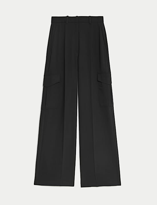 Cargo Wide Leg Trousers