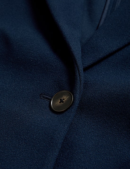 Relaxed Single Breasted Coat