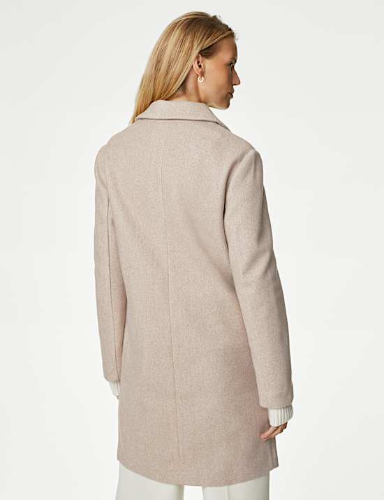 Relaxed Single Breasted Coat