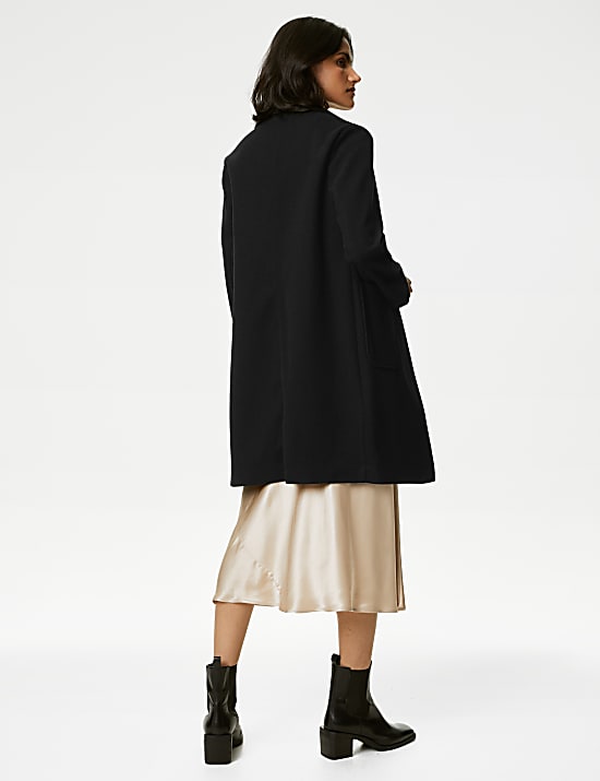 Relaxed Single Breasted Coat