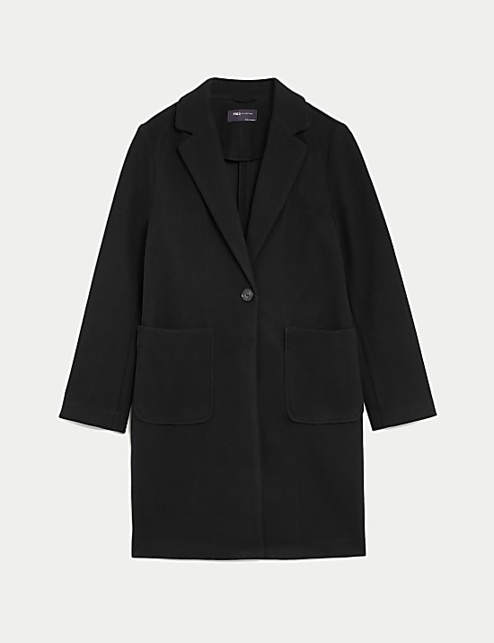 Relaxed Single Breasted Coat