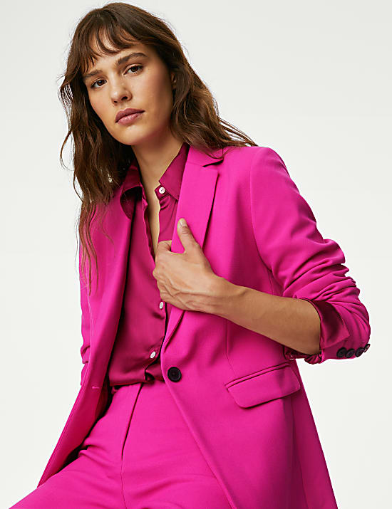 Tailored Single Breasted Blazer