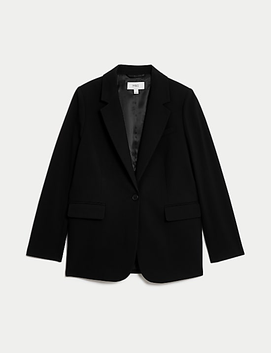 Relaxed Single Breasted Blazer