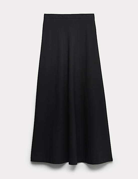 Jupe longue &agrave; motif circulaire