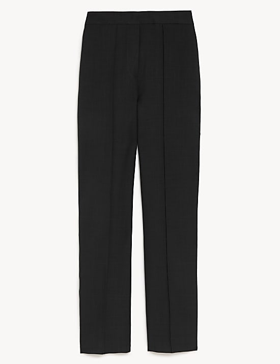 Marl Straight Leg Trousers