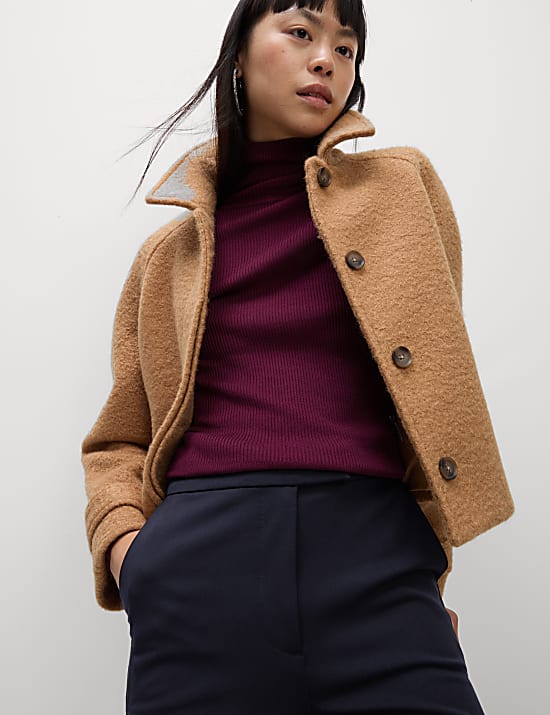 Slim Fit Ankle Grazer Trousers