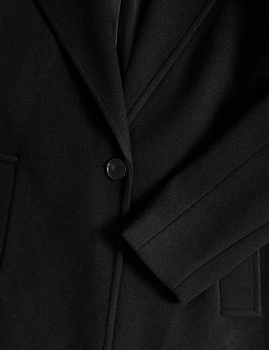 Relaxed Single Breasted Coat