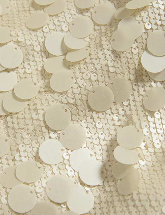 Crop σακάκι με παγιέτες