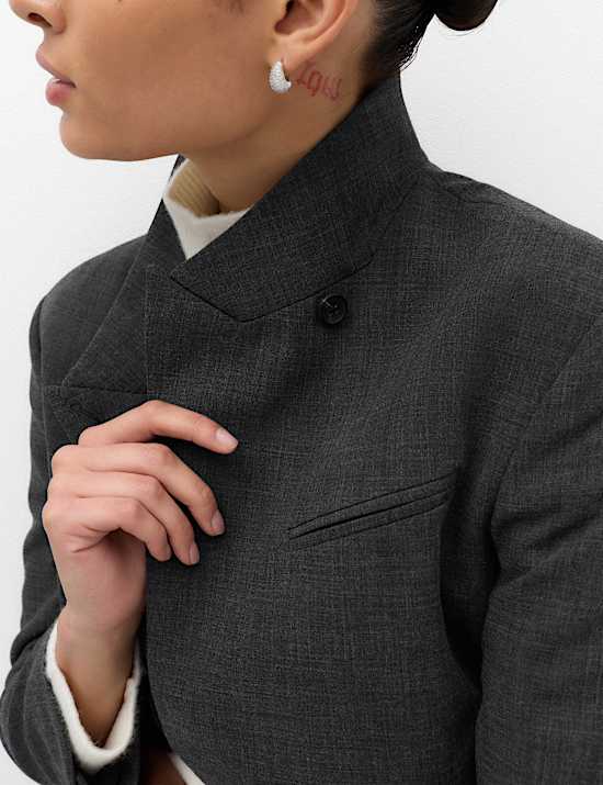 Tailored Asymmetric Blazer