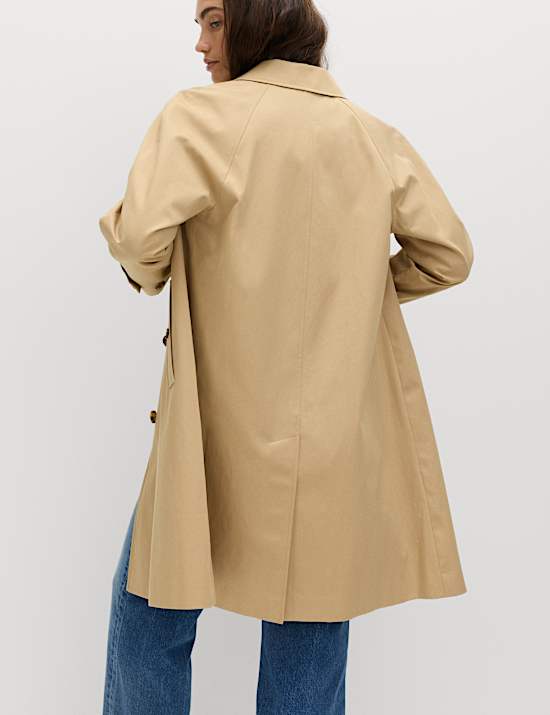 Car Coat aus reiner Baumwolle