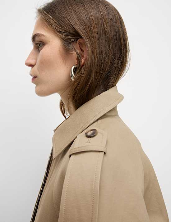 Pure Cotton Utility Trucker Jacket