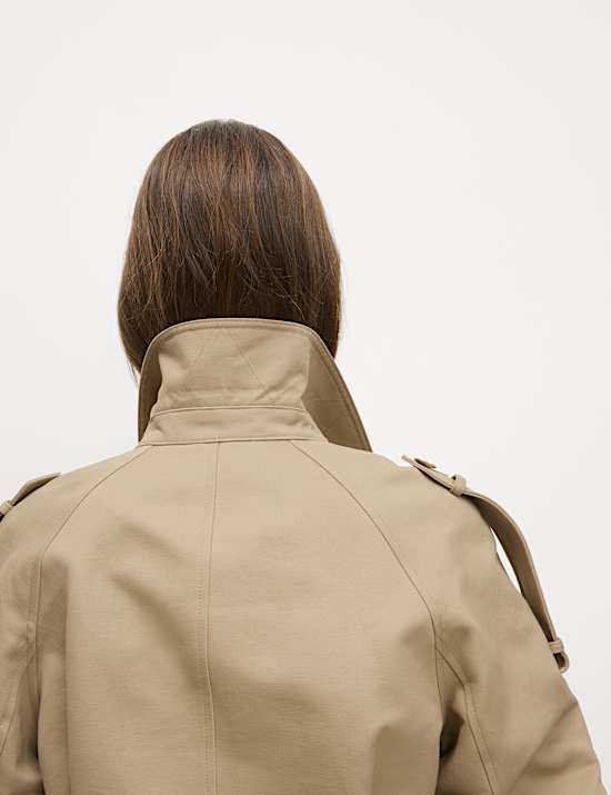 Pure Cotton Utility Trucker Jacket