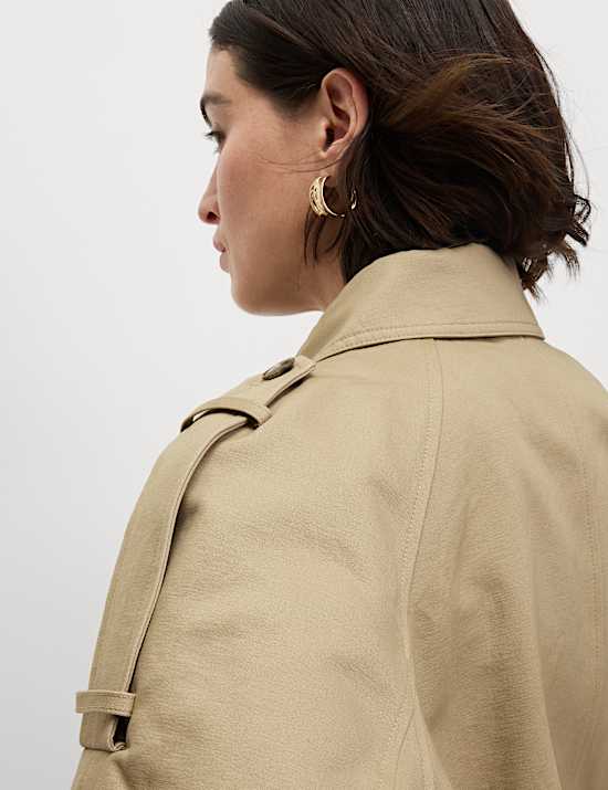 Pure Cotton Utility Trucker Jacket