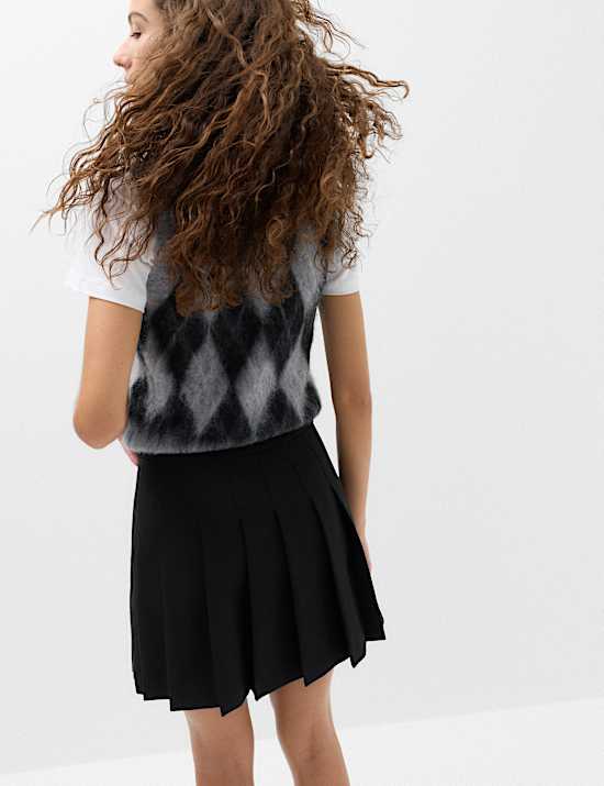 Minifalda plisada