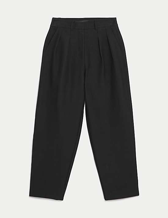 Jersey Tapered Ankle Grazer Trousers