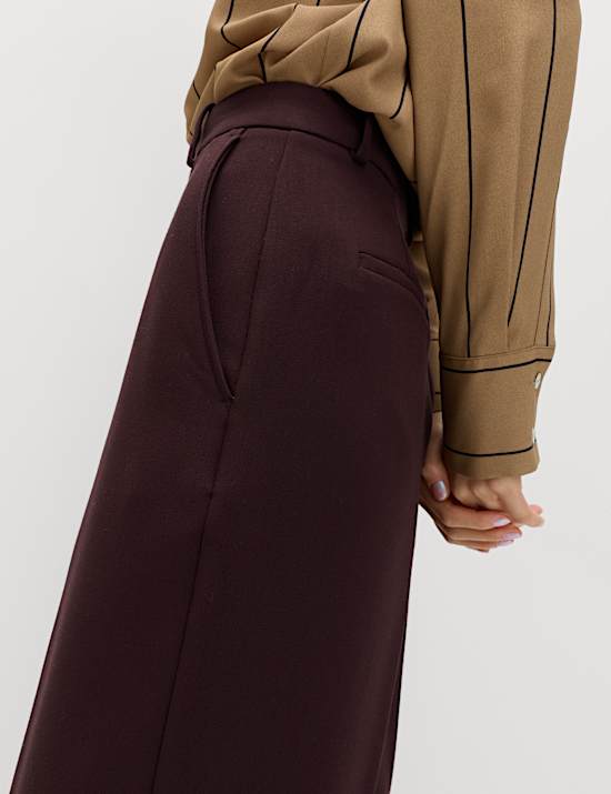 Tailored Straight Leg Trousers
