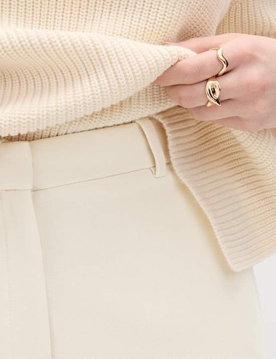 Tailored Straight Leg Trousers