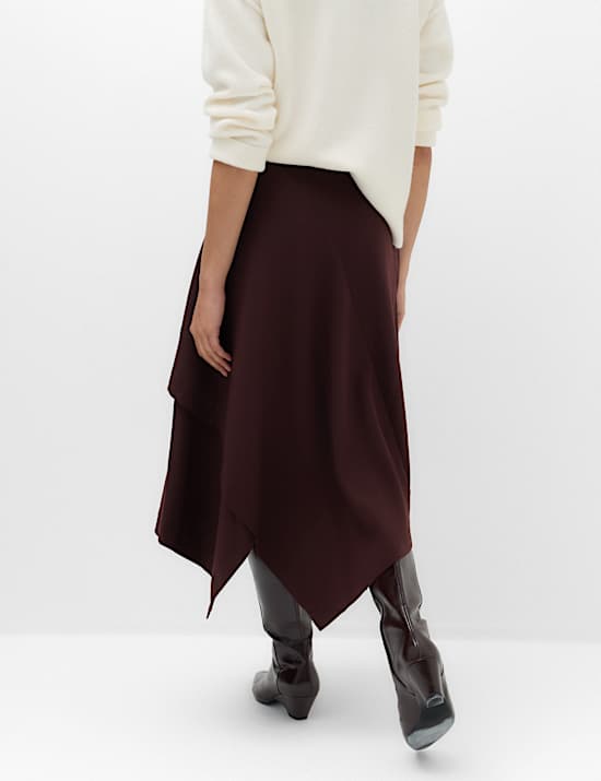 Midi Asymmetric Skirt