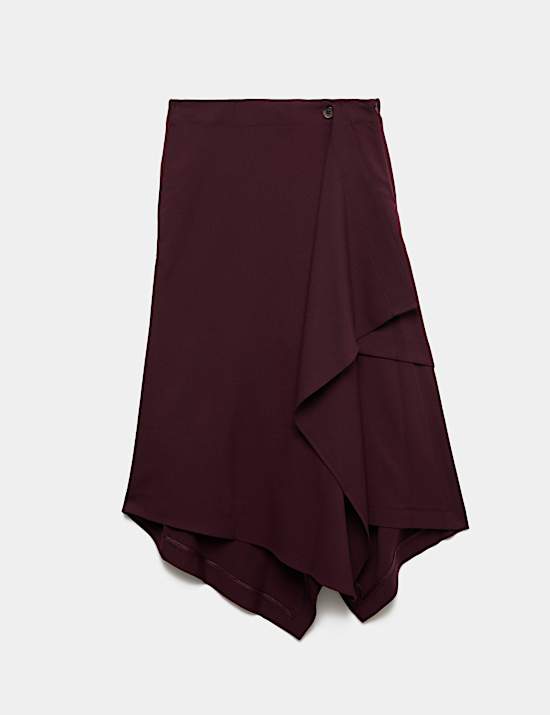 Midi Asymmetric Skirt
