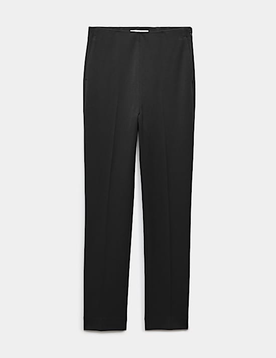 Pleat Front Slim Fit Trousers