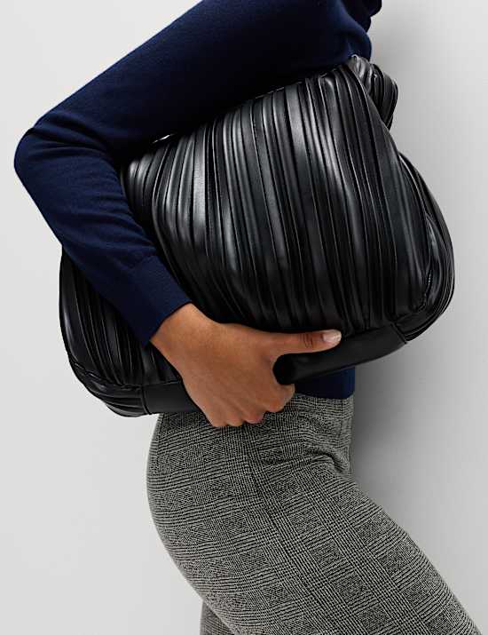 Geruite jersey broek