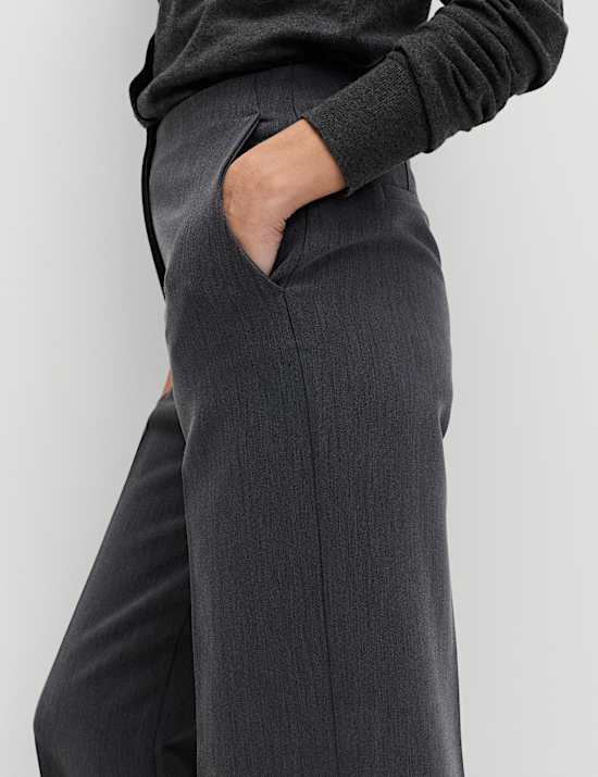 Tailored Relaxed Straight Leg Trousers