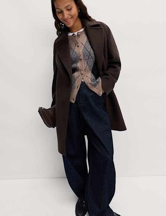 Single Breasted Tailored Coat