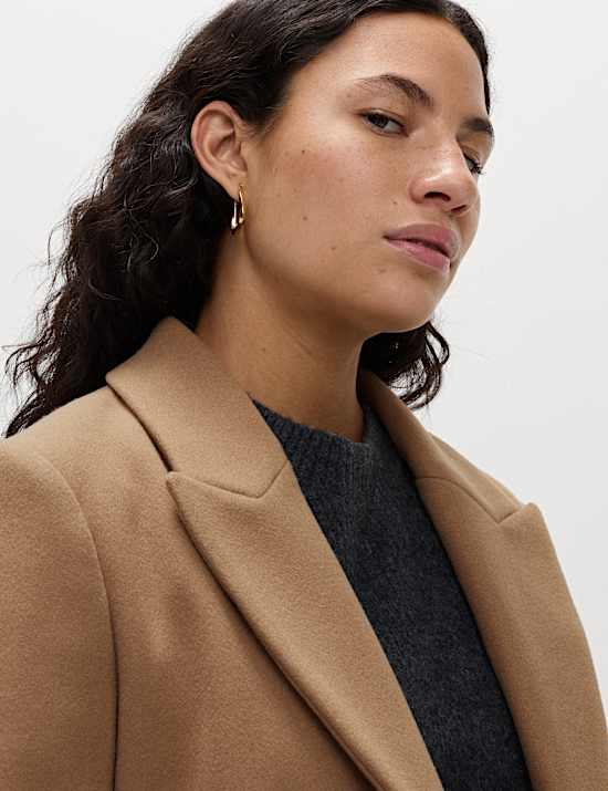 Collared Longline Tailored Coat