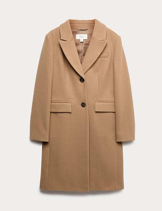Collared Longline Tailored Coat