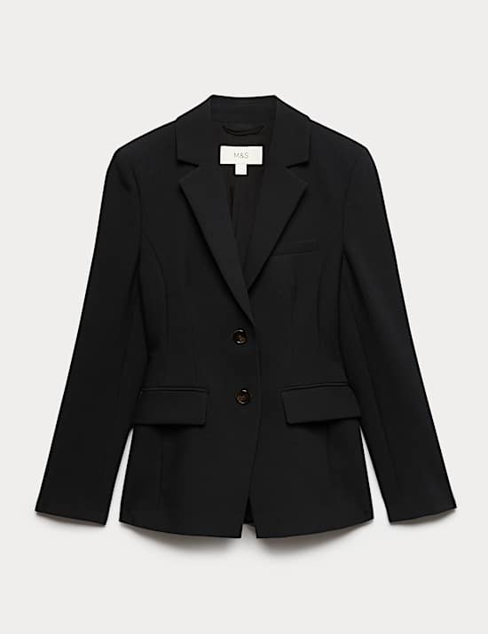 Tailored Cinched Waist Blazer