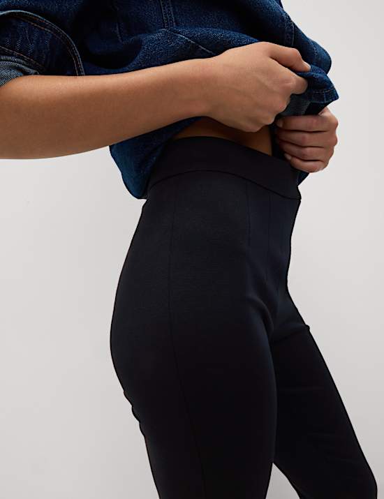 Ζέρσεϊ παντελόνι μέχρι τον αστράγαλο με στενή εφαρμογή