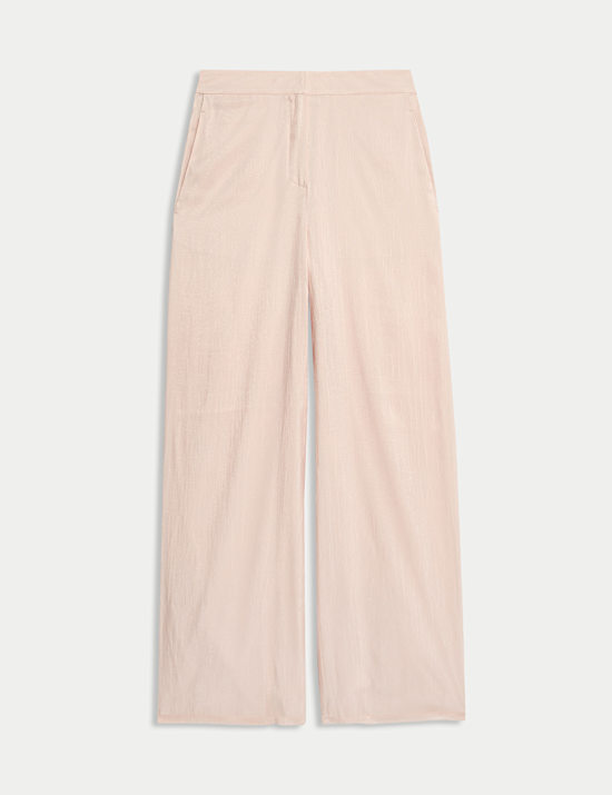 Organza Wide Leg Trousers