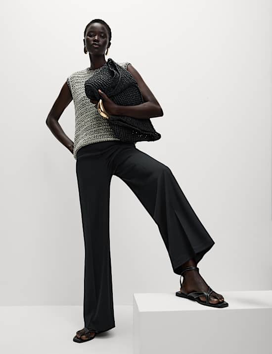 Pantalones de ajuste ancho