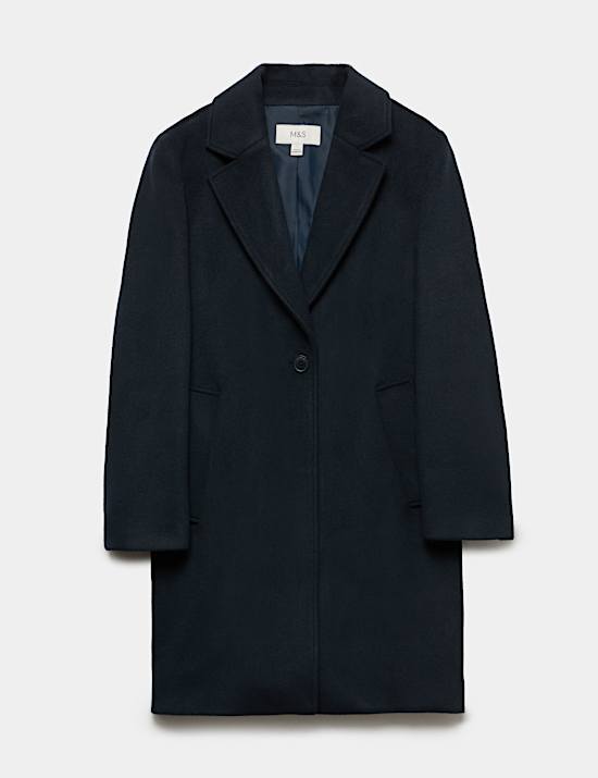 Single Breasted Longline Coat