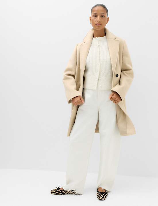 Single Breasted Longline Coat