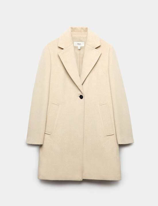 Single Breasted Longline Coat