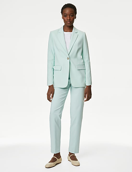 Relaxed Single Breasted Blazer